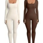 Brown and White