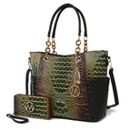 Olive / Vegan Leather