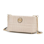 Beige / Vegan Leather