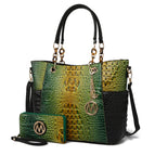 Green / Vegan Leather